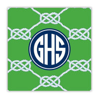 Nautical Knot Kelly Coaster