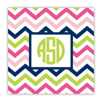 Chevron Multi-Color Coaster