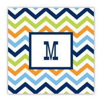 Chevron Multi-Color Coaster