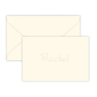 Durham Horizontal Embossed Gift Enclosure Card