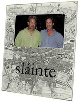 Dublin Antique Map Picture Frame