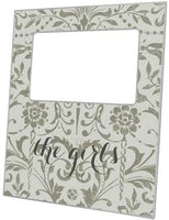 Pewter Damask Picture Frame