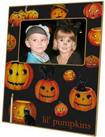 Halloween Pumpkins Picture Frame
