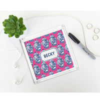 Boatman Geller Ginger Jar Petite Lucite Tray