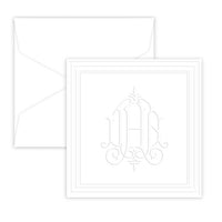 Henley Framed Portrait Embossed Gift Enclosure Card
