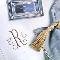 Classic Extra Small Monogrammed Tray