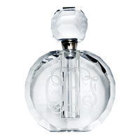 Monogrammed Crystal Perfume Bottle