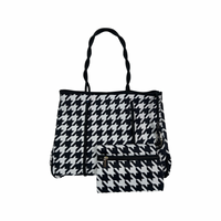 Parker & Hyde Houndstooth Tote