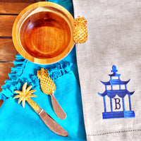 Monogrammed Cotton Fringe Napkins/Set of 4