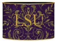 Purple & Gold Damask Letter Box