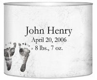 Birth Announcement Baby Bin