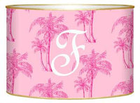 Pink Palms Letter Box