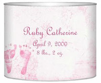 Birth Announcement Baby Bin