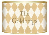 Tan Diamond Letter Box