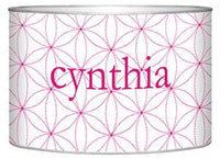 Pink Daisy Dot Letter Box