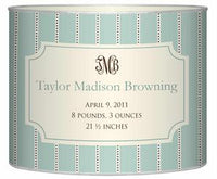 Birth Announcement Baby Bin