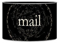 Constellations Antique Map Letter Box