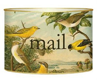 Yellow Birds Letter Box