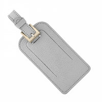 Goatskin Leather Luggage Tag