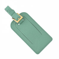 Goatskin Leather Luggage Tag