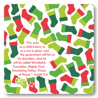 Child Advent Calendar with Easel