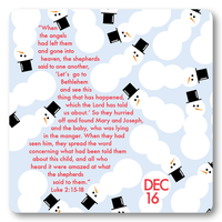 Child Advent Calendar with Easel