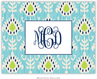 Mia Ikat Folded Notes (4 Colors)