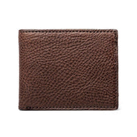 Monogrammed Leather Bi-Fold Wallet