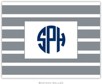 Nautical Stripe Folded Notes (4 Colors)