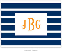 Nautical Stripe Folded Notes (4 Colors)