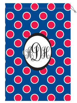 Monogrammed Ole Miss Laundry Bag for Her