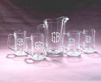 Monogrammed Tailgate Set