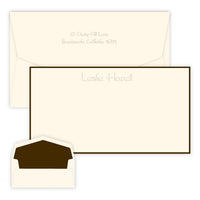 Paper Sculpture Chesapeake Card - Embossed