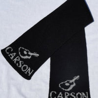 Personalized Scarf with Name & Guitar
