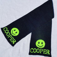 Personalized Scarf with Name & Smiley
