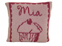 Pillow with Cupcake