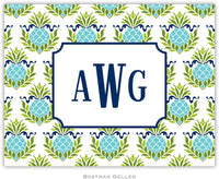 Pineapple Repeat Folded Notes (3 Colors)