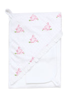 Pink Bunny Baby Towel