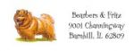 Chow Chow Address Label