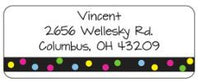 Party Dot Address Label