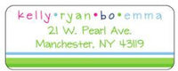 Family Name Address Label