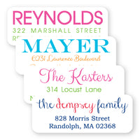 Family Address Labels