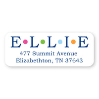 Multi Dot Address Label