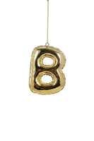 Electroplated Letter Ornament
