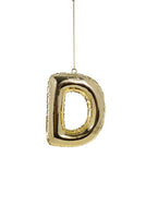 Electroplated Letter Ornament