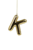 Electroplated Letter Ornament