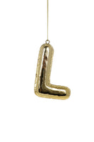Electroplated Letter Ornament