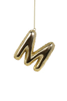 Electroplated Letter Ornament
