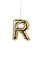 Electroplated Letter Ornament