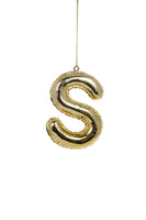 Electroplated Letter Ornament